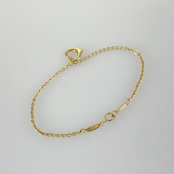TIFFANY&Co. Open heart Yellow gold Bracelet - Picture 10 of 16
